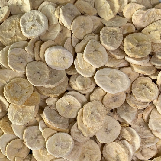 Freeze-Dried Bananas